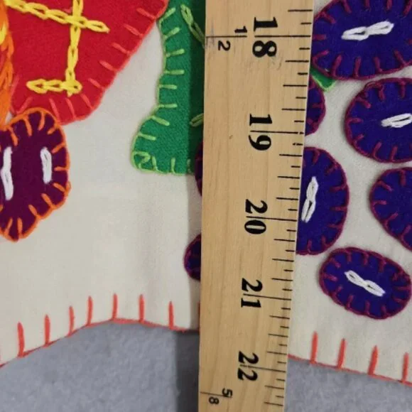 Vintage DKNY Womens Runway Collection Wool White Fruit Blazer Jacket XS Small - Picture 3 of 7